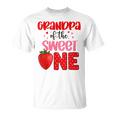 Grandpa Of The Sweet One Strawberry Birthday Family Party T-Shirt