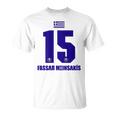 Greece Sauf Jersey Fassan Meinsakis Saufname T-Shirt