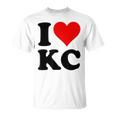 I Heart Love Kansas City Kc Missouri T-Shirt