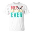 Herren Beste Katze Papa Jemals Lustig Orientalisch Kurzhaar Katze P Raglan T-Shirt