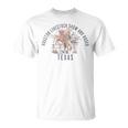 Houston Livestock Show And Rodeo Texas Cowboy And Horse T-Shirt