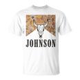 Howdy Cojo Johnson Western Style Team Johnson Family Reunion T-Shirt