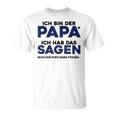 Ich Bin Der Papa Gray T-Shirt