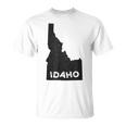 Idaho Roots State Map Home Love Pride T-Shirt