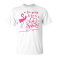 I'm Going To Be A Big Sister Flamingo T-Shirt