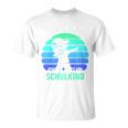 Kinder Bäähm Schulkind 2024 Einschulung Schulanfang Schule T-Shirt