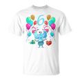 Kinder Geburtstags 6 Jahre Monster Geburtstag T-Shirt