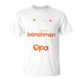 Kinder Ichersuche Mich Zu Benehmen Opa Children's Slogan T-Shirt