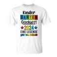 Kita Abgänger 2024 Kita Geschafft 2024 Kita Ade 2024 T-Shirt