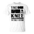Take A Knee To Take A Stand Protest RightsT-Shirt