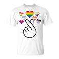 Kpop Gay Pride Lgbt Trans Pan Bisexual Nonbinary Lesbian Ace T-Shirt