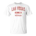 Las Vegas Nevada Nv Vintage Athletic Sports T-Shirt