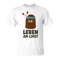 Leben Am Limit Schaumkiss Schokokiss Indian Gray S T-Shirt