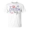 Let Freedom Ring Cool Usa Independence Day T-Shirt