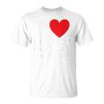 I Love My Hot Cougar Girlfriend I Heart My Cougar Girlfriend T-Shirt