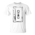 Love Retro Mixtape 80'S Blank Cassette Tape T-Shirt