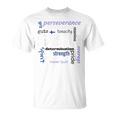 The Meaning Of Finnish Sisu Definition Word Collage Graphic T-Shirt