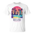 Miami Floridaintage Retro Usa America Souvenir T-Shirt