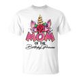 Mom Of The Birthday Princess Unicorn Matching Family Mommy T-Shirt