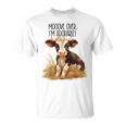 Mooove Over I'm Adorable Cute Cow Sounds Toddler T-Shirt