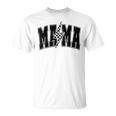 Racing Mom Race Mom Racer Race Checkered Mama T-Shirt