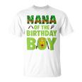 Nana Of The Birthday Boy Turtle Family Matching T-Shirt