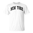 New York Nyc Throwback Classic T-Shirt