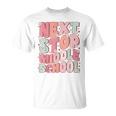 Next Stop Middle School Groovy Elementary School Graduation T-Shirt