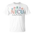 Nicu Ocean Sea Animals Neonatal Intensive Care Unit Nurse T-Shirt