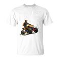 Niños 8 Años De Edad Quad Fiesta De Cumpleaños Tema Atv 4 Wheeler Camiseta unisex