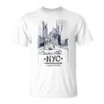 Ny New York City Nyc Manhattan Skylines Buildings T-Shirt