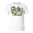 One Lucky Speech Therapist St Patrick Language Pathology Slp T-Shirt