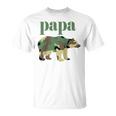 Papa Bär Camo Camo Papa Bär Passender Familienbär Raglan T-Shirt