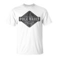 Pole Vault Distressed Vintage Look Pole Vaulting T-Shirt