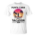 Punta Cana Family Vacation 2024 Matching Dominican Republic T-Shirt