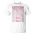 Rainbow Cute Unicorn Graffiti T-Shirt