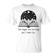 Reader Books The Pages Are Calling And I Must Go Teacher T-Shirt