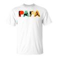 Retro Parkour Papa Lustigerintage Papa Parkour T-Shirt