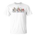 San Antonio Skyline Texas Pride City Souvenir T-Shirt