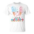 He Or She What's The Scoop Ice Cream Gender Reveal Party T-Shirt