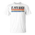Show Your St Pete Beach Fl Hometown Pride With This Retro T-Shirt