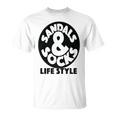 Sock Hop Beach Lifestyle Clothes T-Shirt