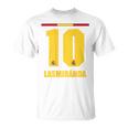 Spain Sauf Jersey Lasmiranda Sun Name T-Shirt