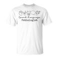 Speech Therapy Language Pathologist Mental Slp Women T-Shirt