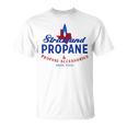 Strickland Propane Taste The Meat Not The Heat T-Shirt