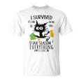 I Survived It’S Fine I’M Fine Tax Season Everything Is Fine T-Shirt