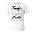 Tante Und Niece Beste Freunde Für Leben Patentante Slogan T-Shirt