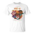 Train Pre-K Superheroes Back To School Teacher T-Shirt