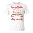 Vatertag Papa Und Tochter Partnerlook Besterater Raglan T-Shirt