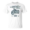 Vintage Born 1968 Birthday Classic Retro Motorbike T-Shirt